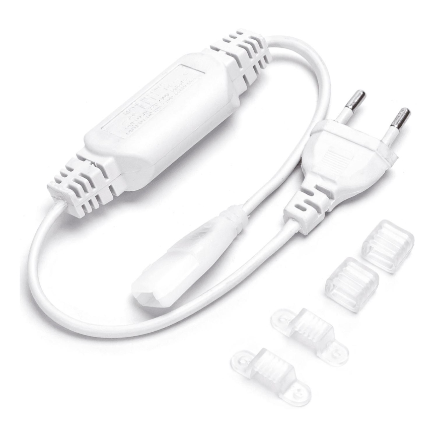 Aigostar - Блок живлення для LED-стрічок 8 мм 400 Вт/230 В білий