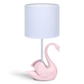 Aigostar - Детский светильник 1xE14/40W/230V лебедь розовый