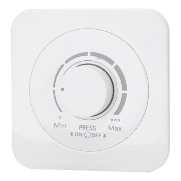 Aigostar - диммер із рамкою 250V/10A білий