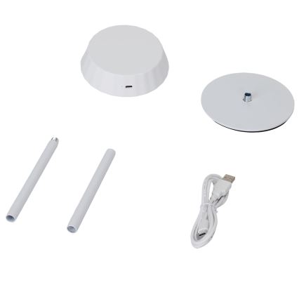 Aigostar - диммируемая LED настольная лампа AMBIENT LED/2,4Вт/5В 3000-6500К белая