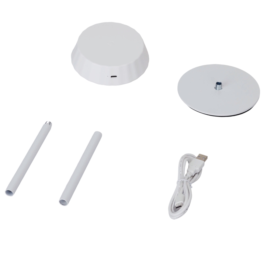 Aigostar - диммируемая LED настольная лампа AMBIENT LED/2,4Вт/5В 3000-6500К белая