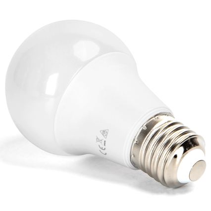 Aigostar - LED RGBW диммируемая лампа A60 E27/8W/230V 3000K + пульт дистанционного управления