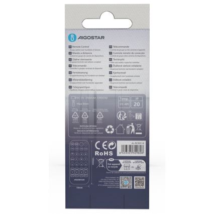 Aigostar - Дистанційне керування MESH 1xCR2032