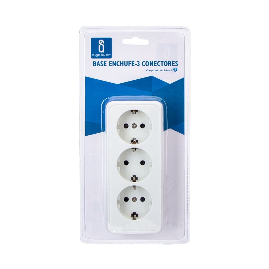 Aigostar - домашня розетка 3Z SCHUKO 250 В/16 А