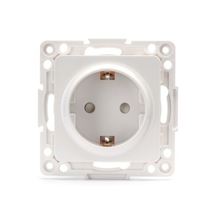 Aigostar - Домашня розетка без рамки SCHUKO 250V біла