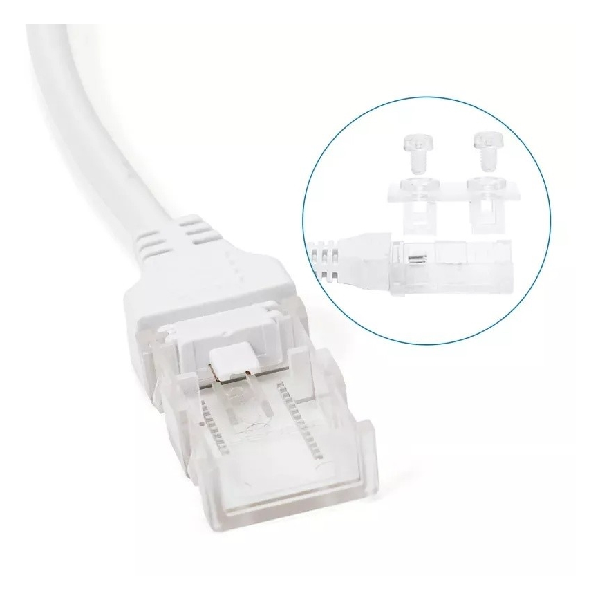 Aigostar - Источник питания для LED лент 8 mm 600W/230V белый