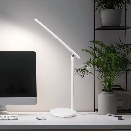 Aigostar - LED Акумуляторна сенсорна настільна лампа з регулюванням яскравості LED/3W/5V 1200mAh 3000/4000/6500K