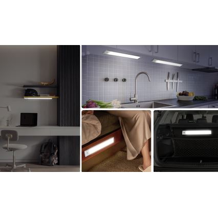 Aigostar - LED Акумуляторне освітлення для меблів з датчиком LED/1,5W/5V 6500K