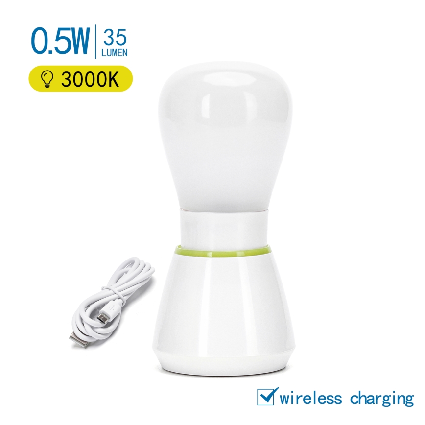 Aigostar - LED Акумуляторний нічний світильник LED/0,5W/5V 3000K 650mAh