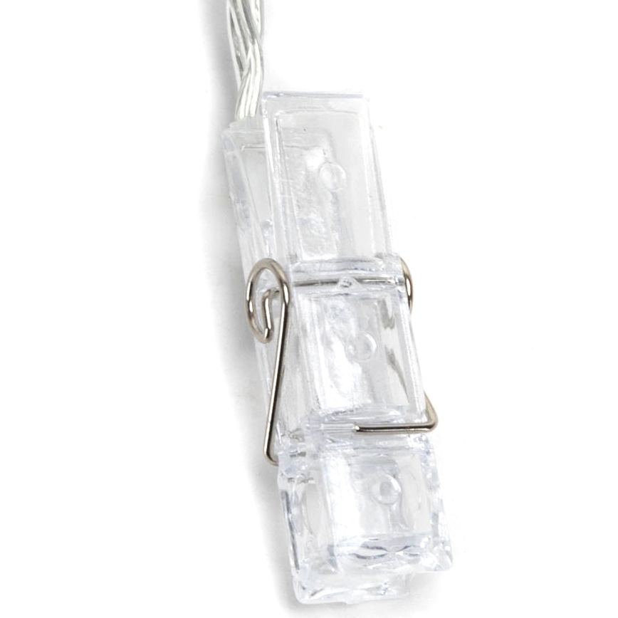 Aigostar - LED декоративна гірлянда, 20 світлодіодів, 5 Вт, USB, 6 м, тепле біле світло