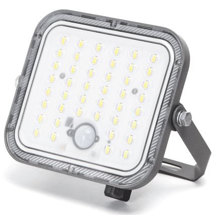 Aigostar - Світлодіодний димований сонячний прожектор із сенсором LED/80W/3,4V 6500K IP66 4000 mAh + дистанційне керування