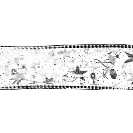 Aigostar - светодиодная рождественская гирлянда, 100 светодиодов, питание 3×AA, длина 10 м, тёплый белый, серебристая