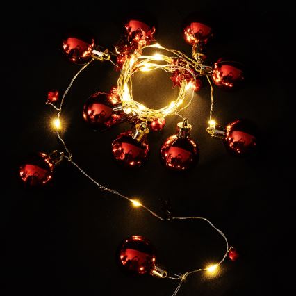 Aigostar - LED-гирлянда 20xLED/3xAA 2m тёплый белый