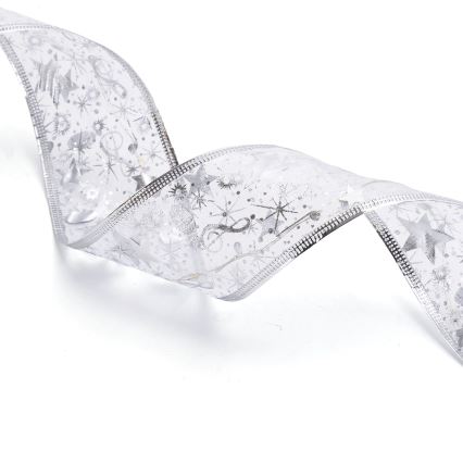 Aigostar - светодиодная рождественская гирлянда 50xLED/3xAA 5 м тёплый белый серебристая