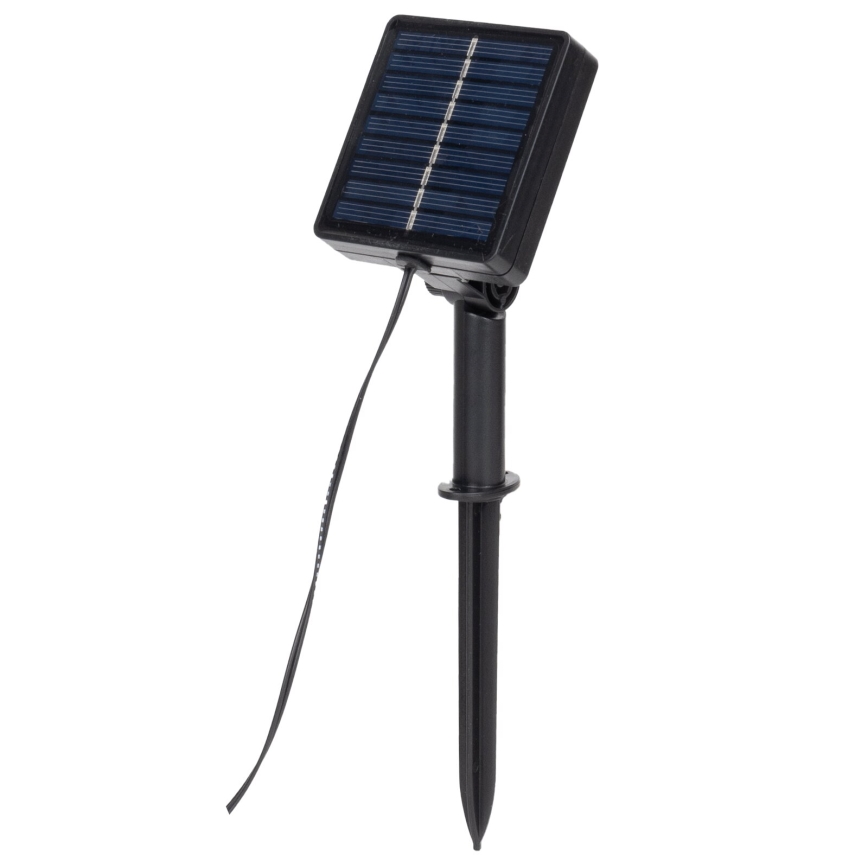 Aigostar - LED Гірлянда на сонячній батареї 100xLED/12м IP65 теплий білий олива