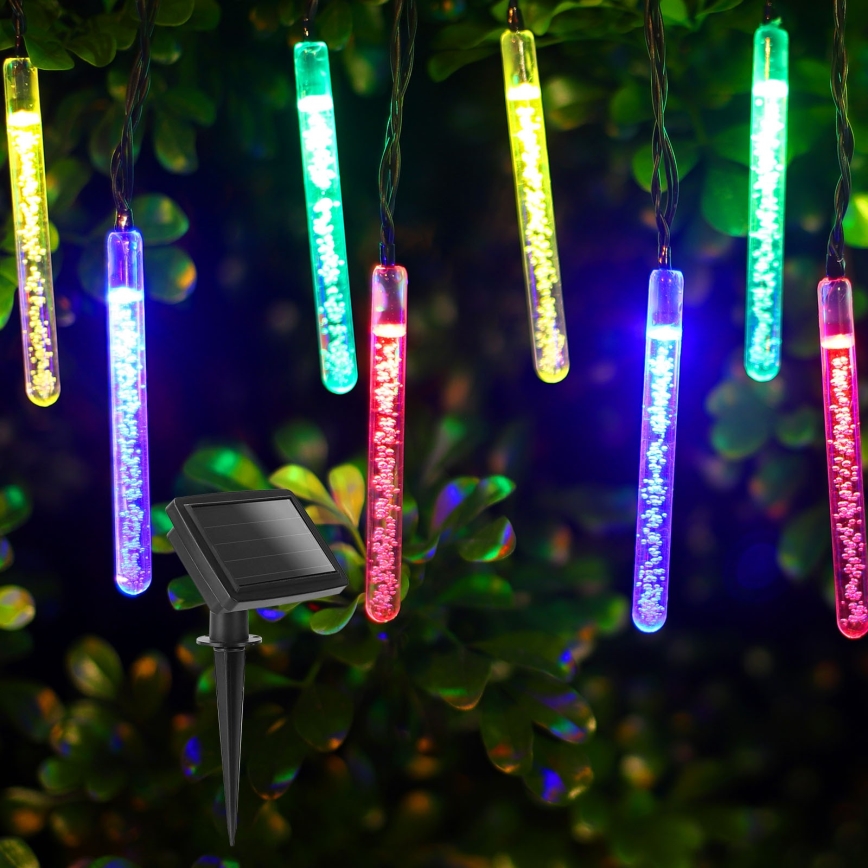 Aigostar - LED гірлянда на сонячній батареї 20xLED/5,8м IP44 кольоровий