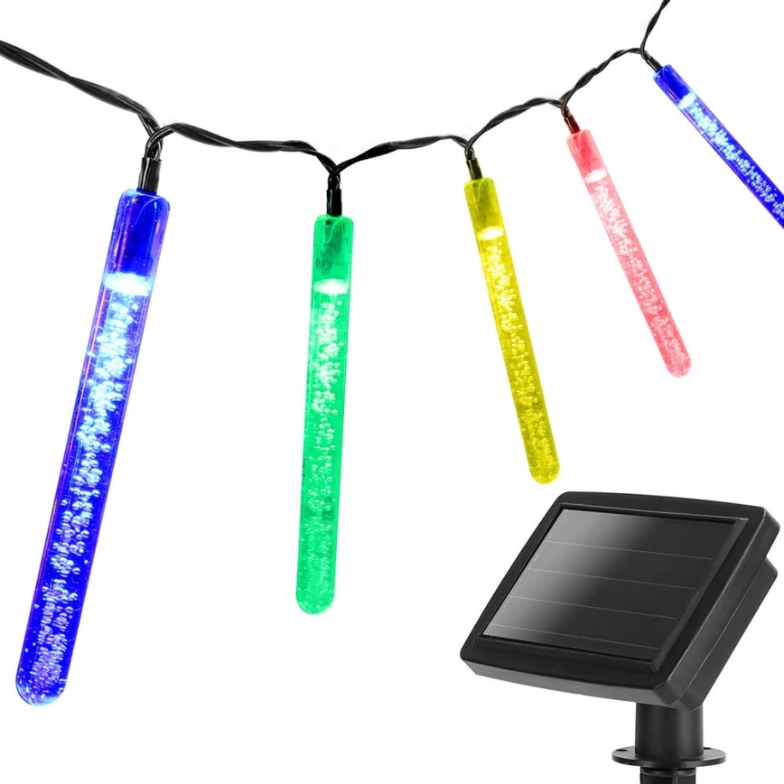 Aigostar - LED гірлянда на сонячній батареї 20xLED/5,8м IP44 кольоровий