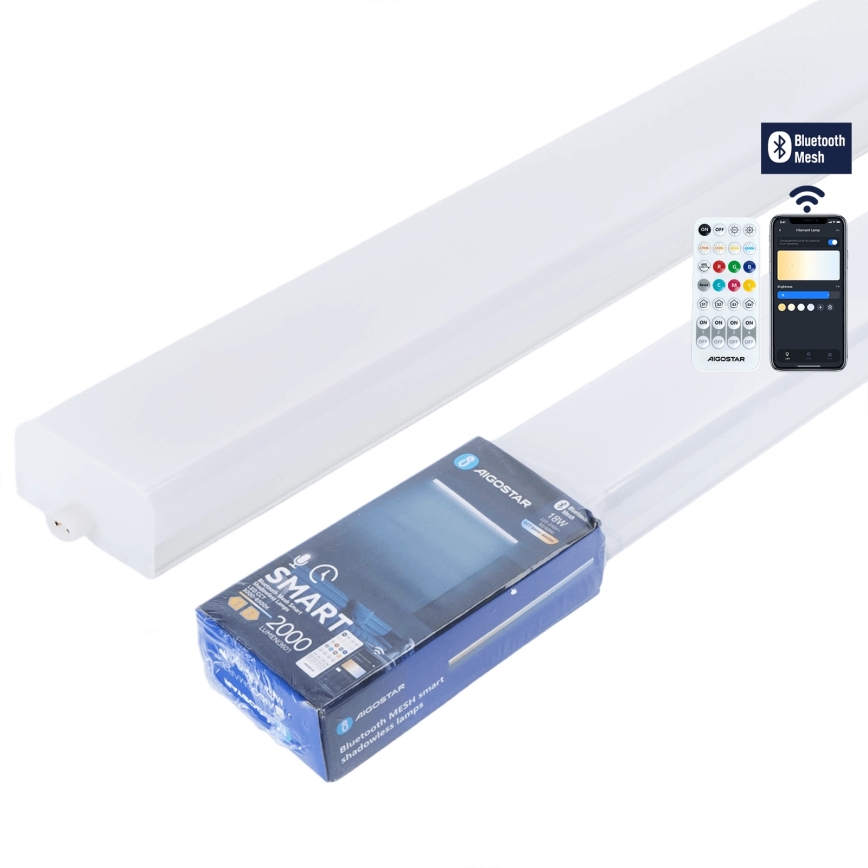 Aigostar - LED люмінесцентний світильник MESH LED/18W/230V 3000-6500K