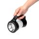 Aigostar - LED ліхтарик з регулюванням яскравості для кемпінгу 3в1 LED/3xAA чорний