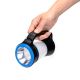 Aigostar - LED ліхтарик з регулюванням яскравості для кемпінгу 3в1 LED/3xAA чорний/синій
