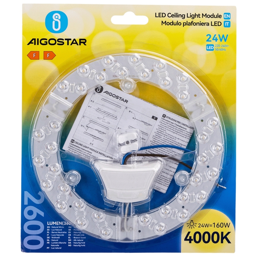 Aigostar - LED магнітний модуль LED/24W/230V 4000K