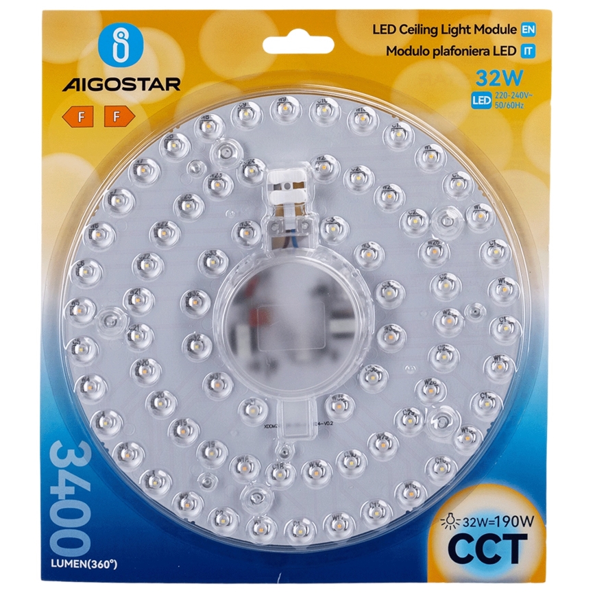 Aigostar - LED-магнітний модуль LED/32W/230V 3000/4000/6500K