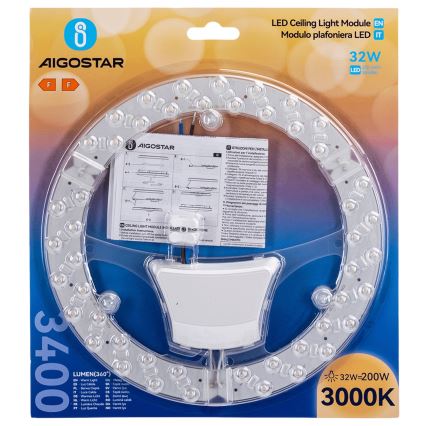 Aigostar - LED магнітний модуль LED/32W/230V 3000K