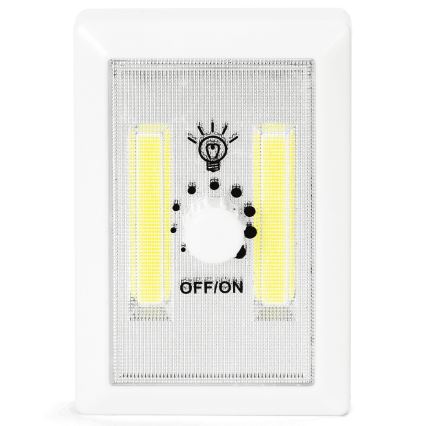 Aigostar - LED переносний нічник LED/3xAAA 6500K