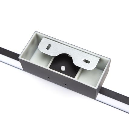 Aigostar - LED-підсвітлення для дзеркала у ванній LED/8W/230V 4000K 40 см IP44 чорний