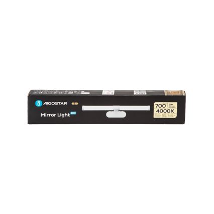 Aigostar - LED Підсвітка для дзеркала для ванної LED/6W/230V 4000K 40см IP44