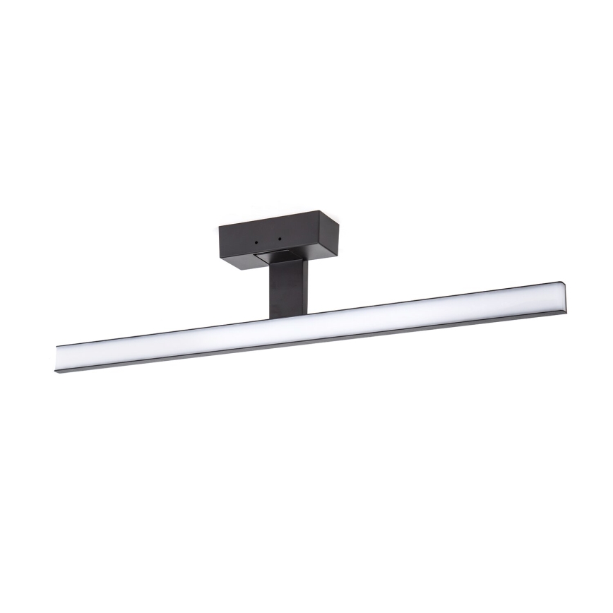 Aigostar - LED Підсвітка для дзеркала у ванній кімнаті LED/12W/230V 4000K 60 см IP44 чорний