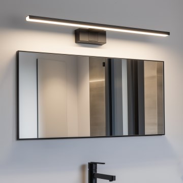 Aigostar - LED подсветка зеркала для ванной LED/12W/230V 4000K 60 cm IP44 черный