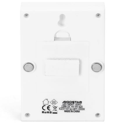 Aigostar - LED Портативний нічник LED/4xAAA 6500K