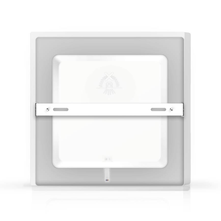Aigostar - LED Пристельовий світильник LED/12W/230V 17,3x17,3 см 6500K білий