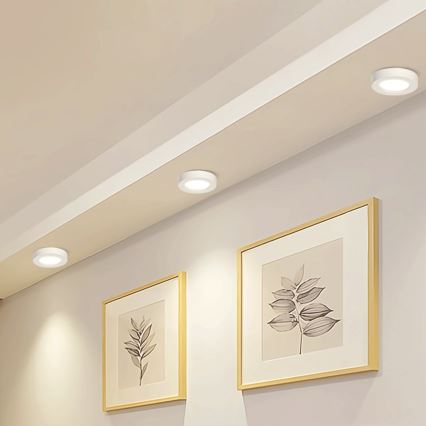 Aigostar - LED Пристельовий світильник LED/18W/230V діаметр 22,6 см 4000K білий
