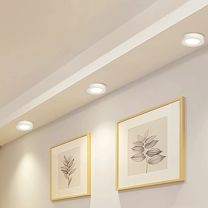 Aigostar - LED Пристельовий світильник LED/18W/230V діаметр 22,6 см 4000K білий