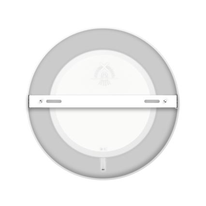 Aigostar - LED Пристельовий світильник LED/6W/230V діаметр 12,3 см 3000K білий