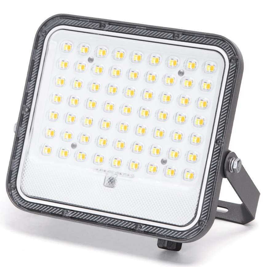 Aigostar - LED Прожектор з регулюванням яскравості на сонячній батареї LED/100W/3,4V 3000/4000/6500K IP66 + пульт дистанційного керування