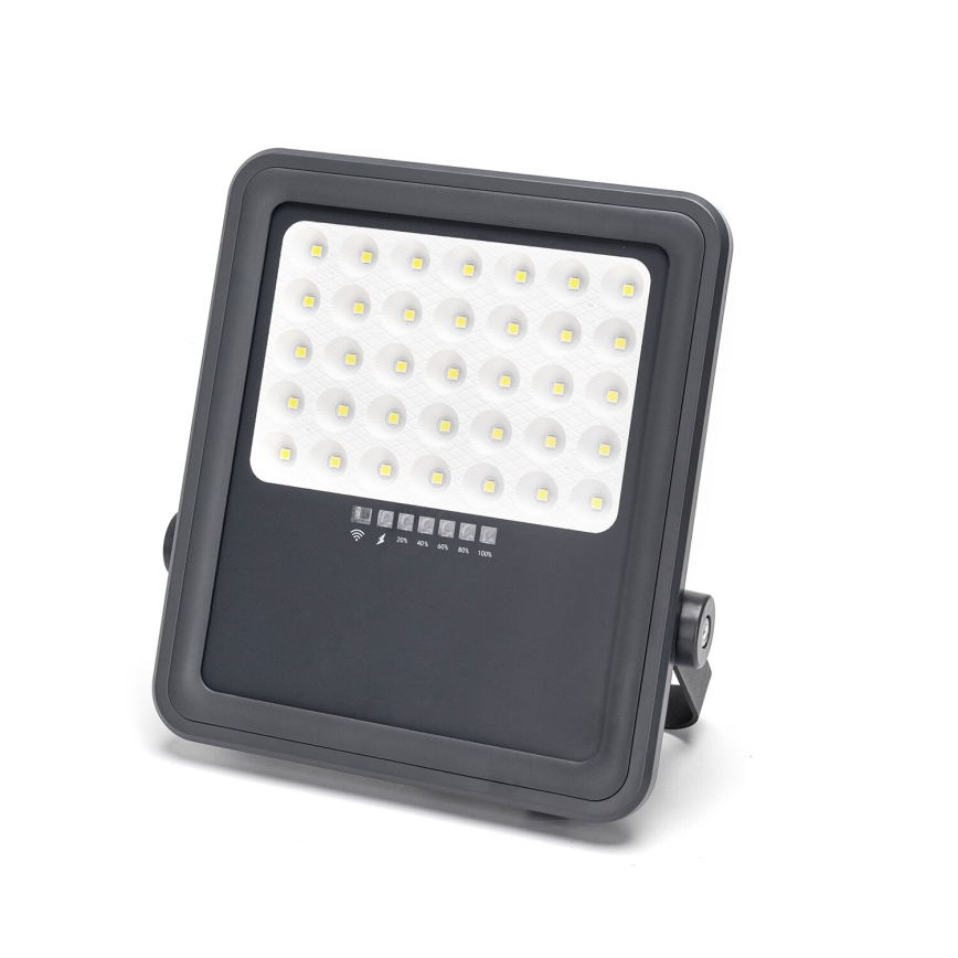 Aigostar - LED Прожектор з регулюванням яскравості на сонячній батареї LED/300W/3,4V IP65 + пульт дистанційного керування