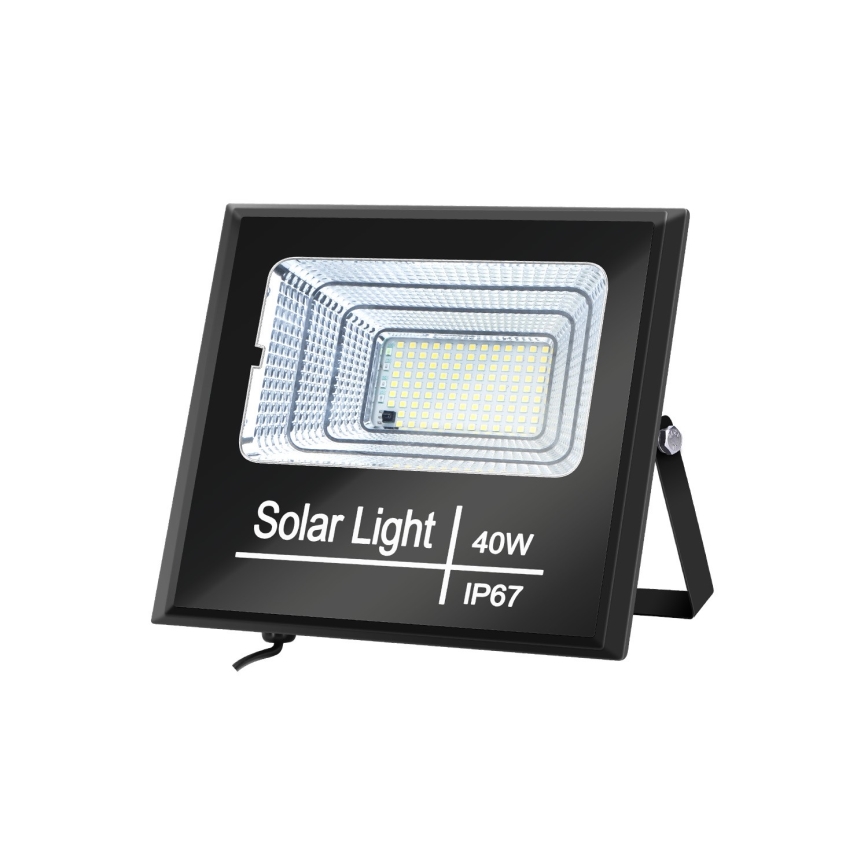 Aigostar - LED Прожектор з регулюванням яскравості на сонячній батареї LED/40W/3,2V IP67 2000 mAh + +пульт ДК