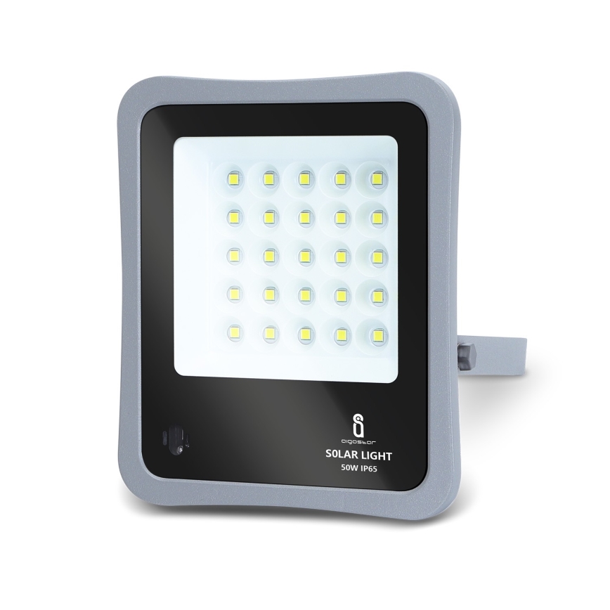 Aigostar - LED Прожектор з регулюванням яскравості на сонячній батареї LED/50W/3,2V IP65 6000 mAh + пульт ДК