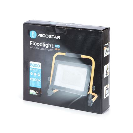 Aigostar - LED Прожектор зі стійкою LED/100W/230V 6500K IP65