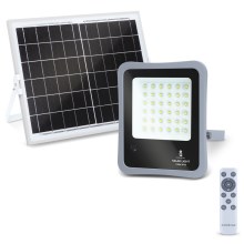 Aigostar - LED прожектор на сонячній батареї з регулюванням яскравості LED/100W/3,2V IP65 + ДК