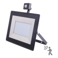 Aigostar - LED Прожектор з датчиком LED/100W/230V IP65 чорний