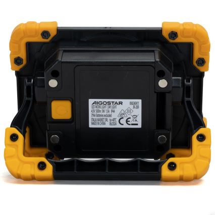 Aigostar - LED рабочий светильник LED/5 Вт/3×AA 6500K IP44