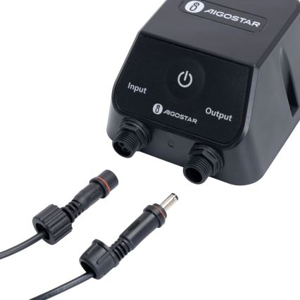 Aigostar - LED RGBW Диммируемая уличная лампа MESH LED/35W/3,7V 4000mAh 2700-6500K IP65 диам. 50 см + пульт дистанционного управления