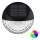 Aigostar - LED RGB Настінний світильник на сонячній батареї LED/2W/1,2V чорний IP44