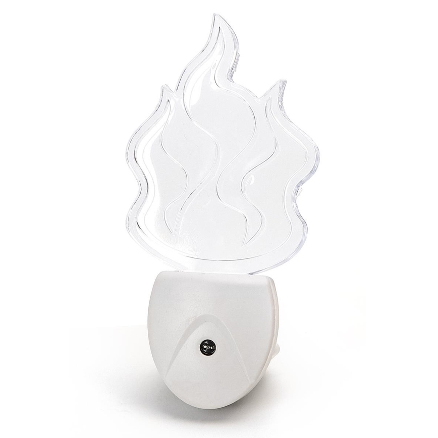 Aigostar - Світлодіодний RGB нічник із сенсором LED/0,5 Вт/230 В полум'я