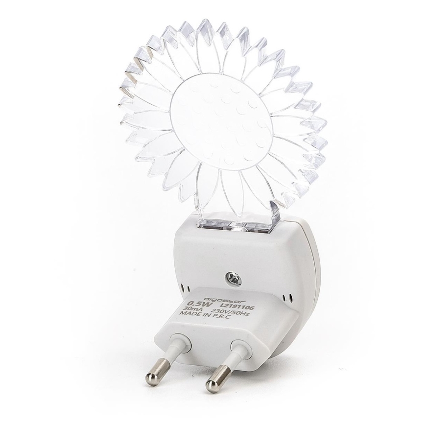 Aigostar - LED RGB Нічник з датчиком LED/0,5W/230V сонце