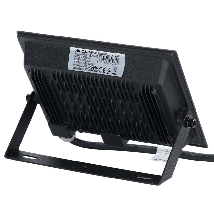 Aigostar - RGB LED прожектор LED/50W/230V IP65 + пульт дистанційного керування